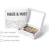imageHAUS AND HUES Leaf Prints  Set of 6 Botanical Art Prints Eucalyptus Leaves Wall Decor Plant ampamp Botanical Wall Art Beige Frame 16x20Vintage Japanese Set
