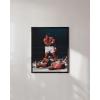 imageHAUS AND HUES Muhammad Ali Posters  Muhammad Ali Canvas Wall Art in Ring Boxing Prints Sports and Gym Artwork Black History Pictures for Wall Sport Posters for Man Cave Black Frame 12x16Ali Ring