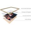 imageHAUS AND HUES Muhammad Ali Posters  Muhammad Ali Canvas Wall Art in Ring Boxing Prints Sports and Gym Artwork Black History Pictures for Wall Sport Posters for Man Cave Unframed 24x36Ali Ring