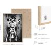 imageHAUS AND HUES Muhammad Ali Posters  Muhammad Ali Canvas Wall Art in Ring Boxing Prints Sports and Gym Artwork Black History Pictures for Wall Sport Posters for Man Cave Unframed 24x36Bathroom Girl