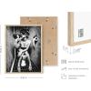 imageHAUS AND HUES Muhammad Ali Posters  Muhammad Ali Canvas Wall Art in Ring Boxing Prints Sports and Gym Artwork Black History Pictures for Wall Sport Posters for Man Cave Unframed 24x36Bathroom Girl