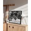 imageHAUS AND HUES Muhammad Ali Posters  Muhammad Ali Canvas Wall Art in Ring Boxing Prints Sports and Gym Artwork Black History Pictures for Wall Sport Posters for Man Cave Black Framed 24x36Jfk