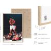 imageHAUS AND HUES Muhammad Ali Posters  Muhammad Ali Canvas Wall Art in Ring Boxing Prints Sports and Gym Artwork Black History Pictures for Wall Sport Posters for Man Cave Black Frame 12x16Ali Ring