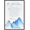 imageHAUS AND HUES Religious Wall Quotes Art Print  Christian Wall Art Posters Give It to God and Go to Sleep Sign Inspirational Quotes Wall Art for Office Scripture Wall Art Prints Unframed 16x20The Lords Prayer