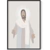imageHAUS AND HUES The Lords Prayer Artwork  Christians Poster Religious Wall Picture Biblical Kids Prayer Poster Religious Christian Wall Art for Classroom Unframed 16x20Jesus