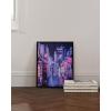 imageRipGrip Tokyo Neon Wall Art Posters  Dorm Room Decorations Cool Posters for Teens Dope Picture Sets Black Frame 12x16Seoul