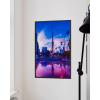 imageRipGrip Tokyo Neon Wall Art Posters  Dorm Room Decorations Cool Posters for Teens Dope Picture Sets Black Frame 12x16Tokyo