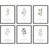 imageHAUS AND HUES Bible Verses Wall Decor  Set of 6 Christian Scripture Art Prints Inspirational Bible Verses Wall Decor Psalms Wall Art Black Frame 11x14Black Framed