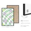 imageHAUS AND HUES Danish Pastel Aesthetic Matisse Poster  Danish Pastel Room Decor Aesthetic Matisse Print ampamp Sage Green Wall Decor Matisse Cutouts Modern Wall Art Abstract Art 16quot x 20quot Framed BeigeGreen Checkerboard