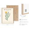 imageHAUS AND HUES Danish Pastel Aesthetic Matisse Poster  Danish Pastel Room Decor Aesthetic Matisse Print ampamp Sage Green Wall Decor Matisse Cutouts Modern Wall Art Abstract Art 16quot x 20quot Framed BeigeGreen Matisse Leaf