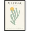 imageHAUS AND HUES Danish Pastel Aesthetic Matisse Poster  Danish Pastel Room Decor Aesthetic Matisse Print ampamp Sage Green Wall Decor Matisse Cutouts Modern Wall Art Abstract 24quot x 36quot UnframedGreen Matisse Leaf