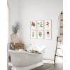 imageHAUS AND HUES Floral ampamp Plant Posters  Set of 6 Botanical Prints Flower ampamp Plant Wall Art Botanical Decor Beige Frame 8x10Vintage Flowers Set