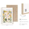 imageHAUS AND HUES Green Posters for Room Aesthetic  Sage Green Wall Art Danish Pastel Room Decor Geometric Green Print for Bedroom Unframed 24quot x 36quotLe Jardin