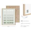 imageHAUS AND HUES Green Wall Art Sunglasses Decor Sage Green Room Decor Aesthetic Cute Posters Aesthetic Green Aesthetic Room Decor Glam Wall Art Aesthetic Posters for Teen Girl Beige Framed 12x16Be Kind