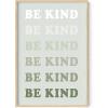 imageHAUS AND HUES Positive Quotes Art  Kindness Quotes Wall Decor Cute Posters for Teen 24x36 Framed BlackBe Kind