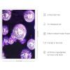 imageHAUS AND HUES Purple Pictures Wall Decor  Girls Wall Art for Bedroom Aesthetic Neon Posters Purple Wall Decor for Bedroom Black Framed 16x20Disco Balls