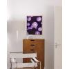 imageHAUS AND HUES Purple Pictures Wall Decor  Girls Wall Art for Bedroom Aesthetic Neon Posters Purple Wall Decor for Bedroom Black Framed 16x20Disco Balls