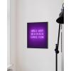 imageHAUS AND HUES Purple Pictures Wall Decor  Girls Wall Art for Bedroom Aesthetic Neon Posters Purple Wall Decor for Bedroom Black Framed 16x20Girls Just Wanna Have Fun