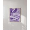 imageHAUS AND HUES Purple Pictures Wall Decor  Girls Wall Art for Bedroom Aesthetic Neon Posters Purple Wall Decor for Bedroom Black Framed 16x20Lavender Silk