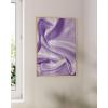 imageHAUS AND HUES Purple Pictures Wall Decor  Girls Wall Art for Bedroom Aesthetic Neon Posters Purple Wall Decor for Bedroom Black Framed 16x20Lavender Silk