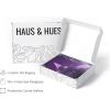 imageHAUS AND HUES Purple Pictures Wall Decor  Girls Wall Art for Bedroom Aesthetic Neon Posters Purple Wall Decor for Bedroom Black Framed 16x20Purple Eiffel Tower