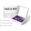imageHAUS AND HUES Purple Pictures Wall Decor  Girls Wall Art for Bedroom Aesthetic Neon Posters Purple Wall Decor for Bedroom Black Framed 16x20Purple Eiffel Tower