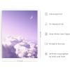 imageHAUS AND HUES Purple Pictures Wall Decor  Girls Wall Art for Bedroom Aesthetic Neon Posters Purple Wall Decor for Bedroom Black Framed 16x20Purple Sky