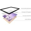 imageHAUS AND HUES Purple Pictures Wall Decor  Girls Wall Art for Bedroom Aesthetic Neon Posters Purple Wall Decor for Bedroom Black Framed 16x20Purple Sky
