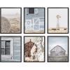 imageHAUS AND HUES Farmhouse Bedroom Wall Decor  Set of 6 Rustic Wall Art Farmhouse Bedroom Decor Southwestern Wall Art Black Frame 16x20Cooltoned Farmhouse