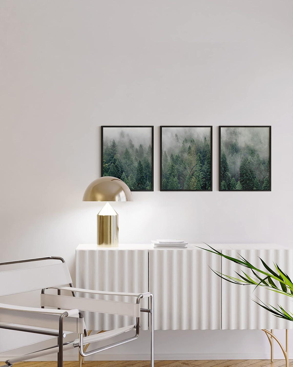 imageHAUS AND HUES Vintage Butterfly Posters  Set of 3 Butterfly Wall Art Vintage Botanical Prints Posters for Room Aesthetic Vintage Pictures Wall Decor Unframed 11x14Foggy Green