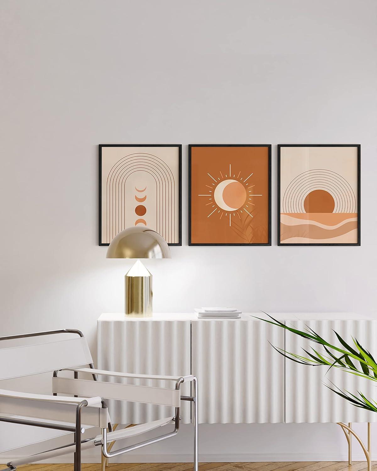imageHAUS AND HUES Vintage Butterfly Posters  Set of 3 Butterfly Wall Art Vintage Botanical Prints Posters for Room Aesthetic Vintage Pictures Wall Decor Unframed 11x14Mid Century Boho