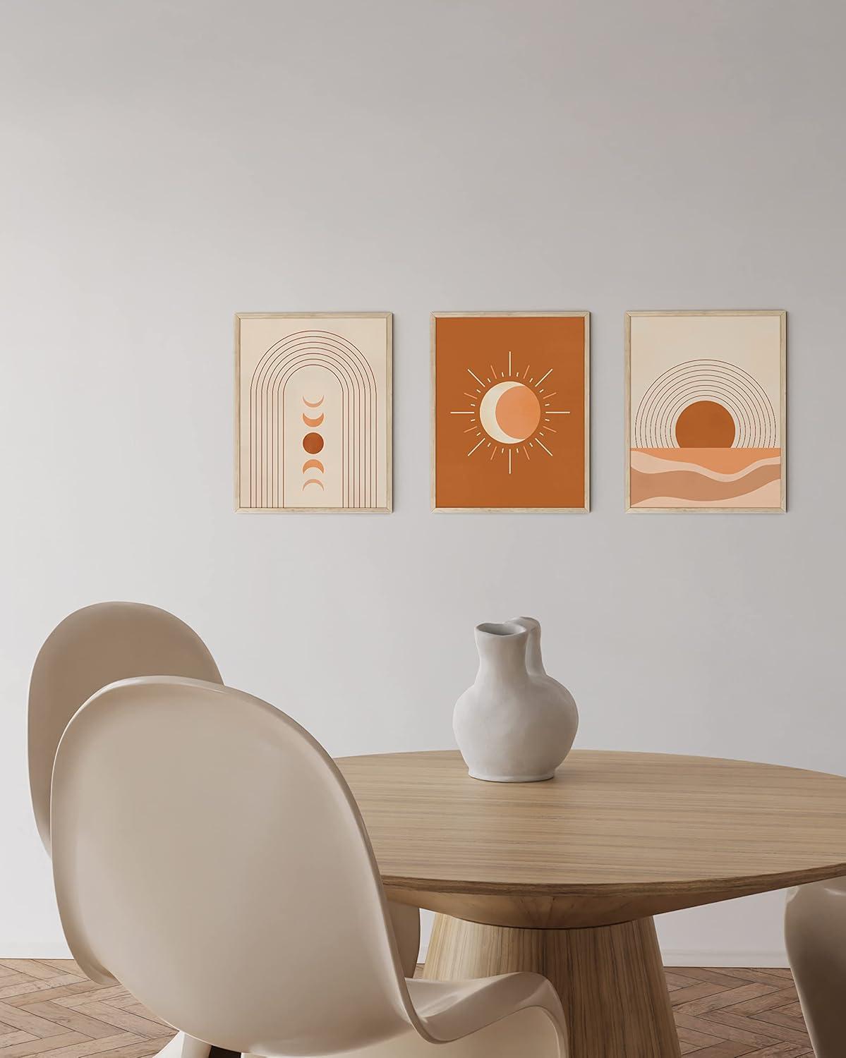 imageHAUS AND HUES Vintage Butterfly Posters  Set of 3 Butterfly Wall Art Vintage Botanical Prints Posters for Room Aesthetic Vintage Pictures Wall Decor Unframed 11x14Mid Century Boho