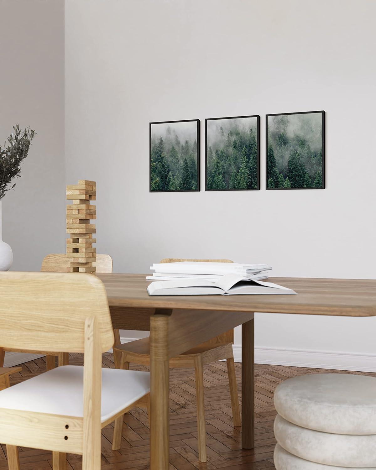 imageHAUS AND HUES Vintage Butterfly Posters  Set of 3 Butterfly Wall Art Vintage Botanical Prints Posters for Room Aesthetic Vintage Pictures Wall Decor Unframed 11x14Foggy Green