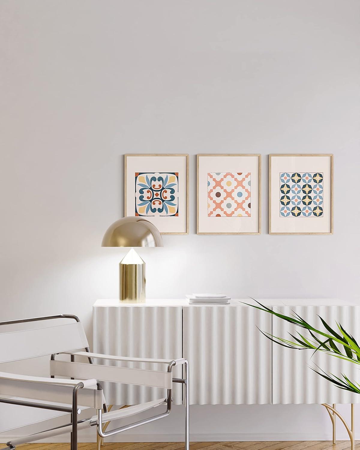 imageHAUS AND HUES Vintage Butterfly Posters  Set of 3 Butterfly Wall Art Vintage Botanical Prints Posters for Room Aesthetic Vintage Pictures Wall Decor Unframed 11x14Tiles