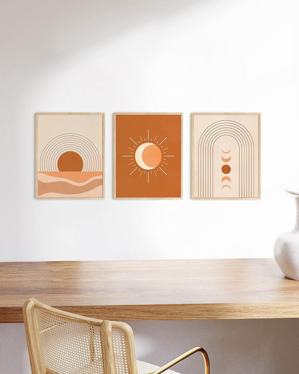 imageHAUS AND HUES Vintage Butterfly Posters  Set of 3 Butterfly Wall Art Vintage Botanical Prints Posters for Room Aesthetic Vintage Pictures Wall Decor Unframed 11x14Mid Century Boho