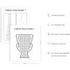 imageBathroom Eye Exam Rules Reviews Set of 3 Framed Black  24x36Forgot Your Phone