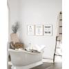 imageBathroom Eye Exam Rules Reviews Set of 3 Framed Black  24x36Funny Bathroom Set
