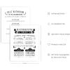 imageBathroom Eye Exam Rules Reviews Set of 3 Framed Black  24x36Funny Bathroom Set