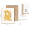 imageHAUS AND HUES Aesthetic Posters Matisse Poster  Set of 6 Matisse Wall Art Wall Posters Aesthetic Matisse Prints Art Exhibition Poster Mattise Art 8quot x 10quot UNFRAMEDPastel Matisse