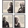 imageHAUS AND HUES Black History Posters for Classroom  African American Art Black History Month Decorations ampamp African American Posters for Classroom Quotes Beige Frame 16x20Unframed