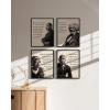 imageHAUS AND HUES Black History Posters for Classroom  African American Art Black History Month Decorations ampamp African American Posters for Classroom Quotes Beige Frame 16x20Black Framed