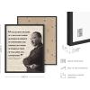 imageHAUS AND HUES Black History Posters for Classroom  African American Art Black History Month Decorations ampamp African American Posters for Classroom Quotes Beige Frame 16x20Black Framed