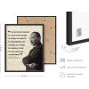 imageHAUS AND HUES Black History Posters for Classroom  African American Art Black History Month Decorations ampamp African American Posters for Classroom Quotes Beige Frame 16x20Black Framed
