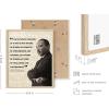 imageHAUS AND HUES Black History Posters for Classroom  African American Art Black History Month Decorations ampamp African American Posters for Classroom Quotes Beige Frame 16x20Beige Framed