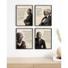 imageHAUS AND HUES Black History Posters for Classroom  African American Art Black History Month Decorations ampamp African American Posters for Classroom Quotes Beige Frame 16x20Unframed