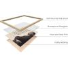 imageHAUS AND HUES Black History Posters for Classroom  African American Art Black History Month Decorations ampamp African American Posters for Classroom Quotes Beige Frame 16x20Beige Framed
