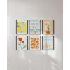 imageHAUS AND HUES Colorful Travel Wall Art  Set of 6 Framed Posters Trendy Preppy Room Decor Aesthetic Travel Prints Around the World Wall Decor Black Frame 11x14Travel Gallery