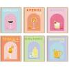 imageHAUS AND HUES Danish Pastel Gallery Wall Set of 616x20Party