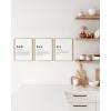 imageHAUS AND HUES Family Quotes Wall Art Love Picture Decor Black and White Pictures for Family Wall Art Black and White Posters for Bedroom Art Unframed 11quotx14quotUnframed