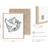imageHAUS AND HUES Psychedelic Sun and Moon Poster  Trippy Astrology Wall Art Spiritual Boho Decor Beige Frame 24x36Hippie Dove